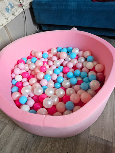 Pink soft round foam - soft,