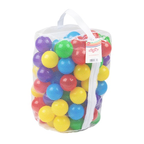 100 colourful ball pit - pit, balls