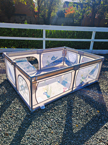 Extra large playpen with - large,